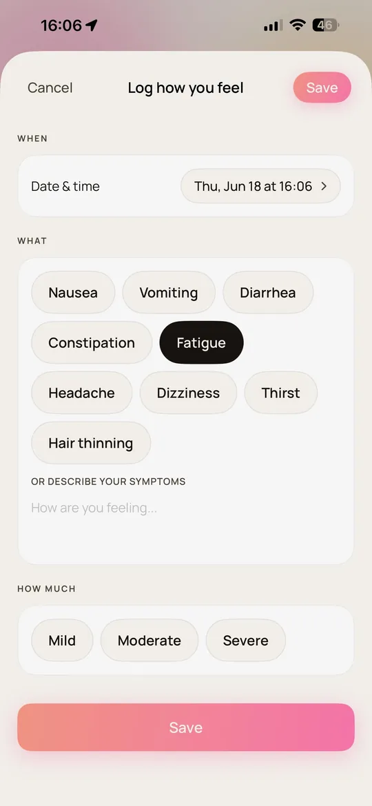 Jabalog: Keep note of side effects
